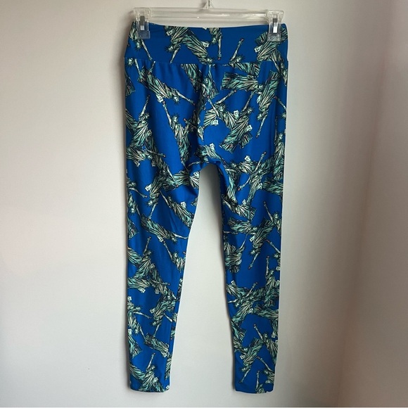 LuLaRoe American Flag & Statue of Liberty Legging Bundle - OS - Picture 4 of 15